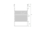 Emma hanging table 80 x 56 cm