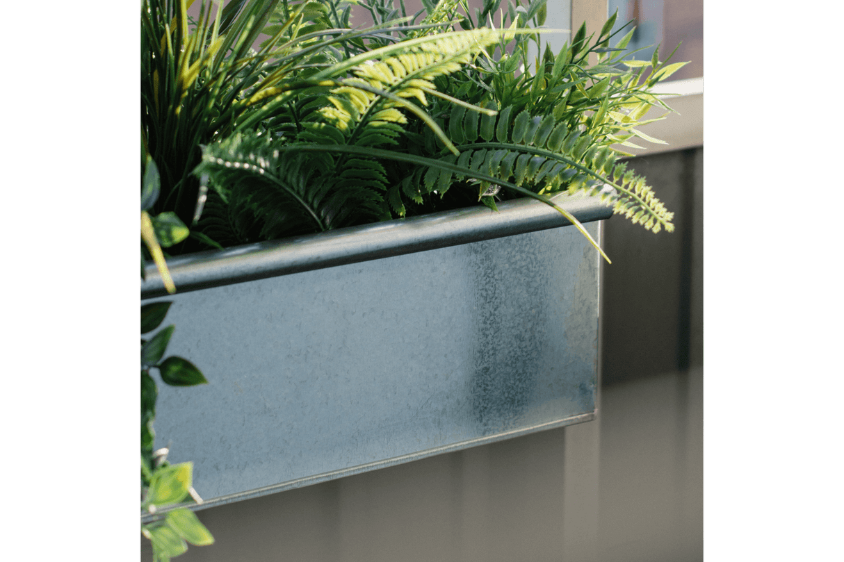 Esther zinc balcony flower box  40 / 60 / 80 cm