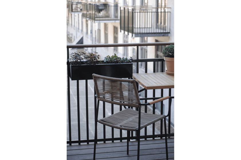 Esther balcony flower box dark green 40 / 60 / 80 cm – Balcony Living Cph