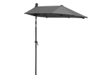 Salerno solid color parasol with hoist and tilt 150 x 150 cm