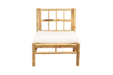 Beate bamboo lounge sofa - middle
