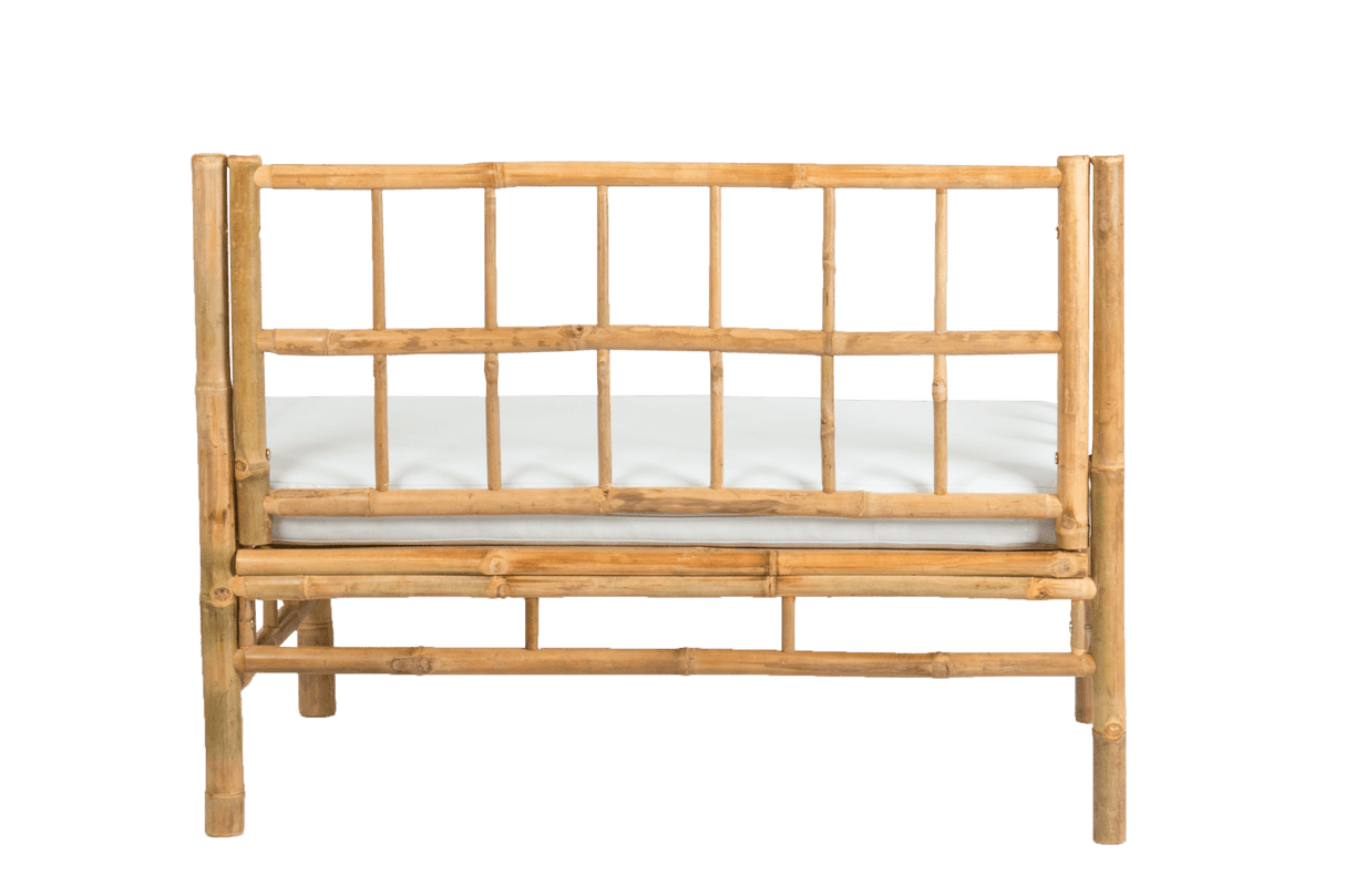 Beate bamboo lounge sofa - right