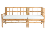 Beate bamboo lounge sofa - right