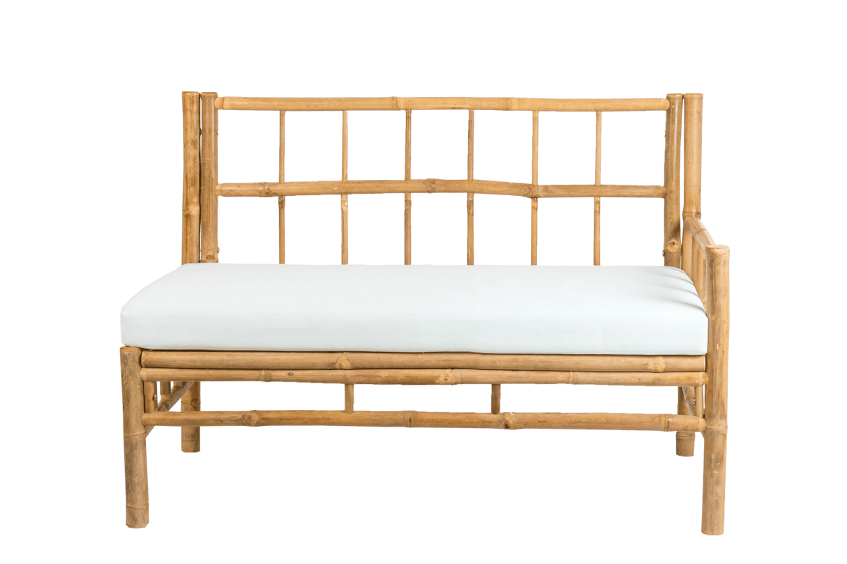 Beate bamboo lounge sofa - right