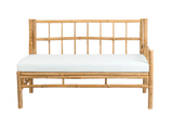 Beate bamboo lounge sofa - right