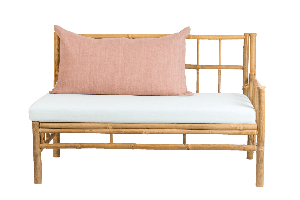 Beate bamboo lounge sofa - right