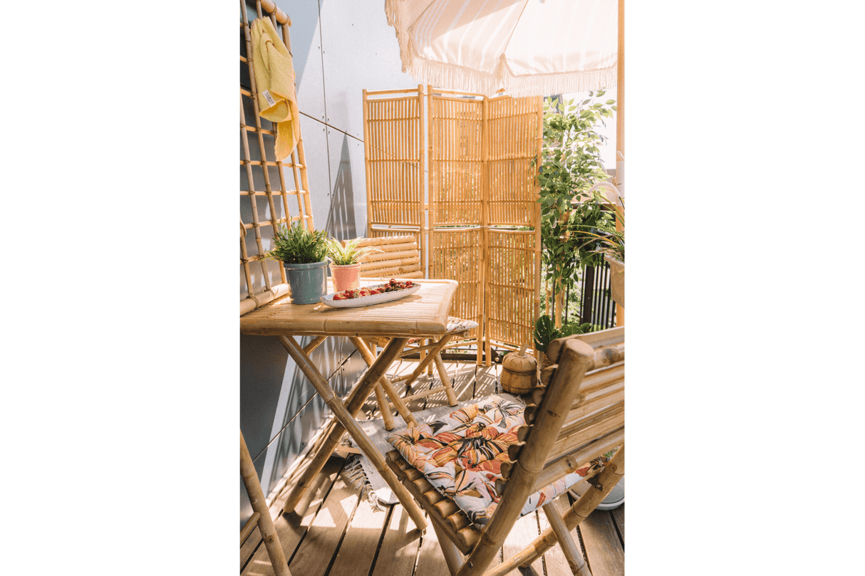 Bille bamboo cafeset