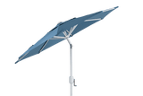 Cambre solid color parasol with a white pole Ø200 cm