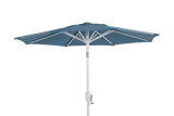 Cambre solid color parasol with a white pole Ø200 cm