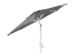 Cambre solid color parasol with a white pole Ø200 cm