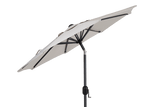 Cambre solid color parasol with tilt Ø200 cm