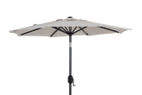 Cambre solid color parasol with tilt Ø200 cm