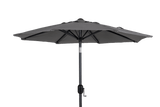Cambre solid color parasol with tilt Ø200 cm