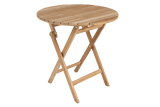 Nova teak folding table Ø70 cm