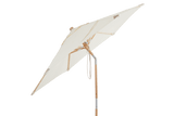 Trieste solid color parasol with tilt Ø250 cm