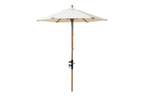 Cecilie solid color parasol incl bracket Ø180 cm