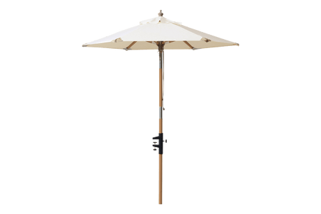 Cecilie solid color parasol incl bracket Ø180 cm