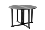 Butterfly folding table Ø110 cm