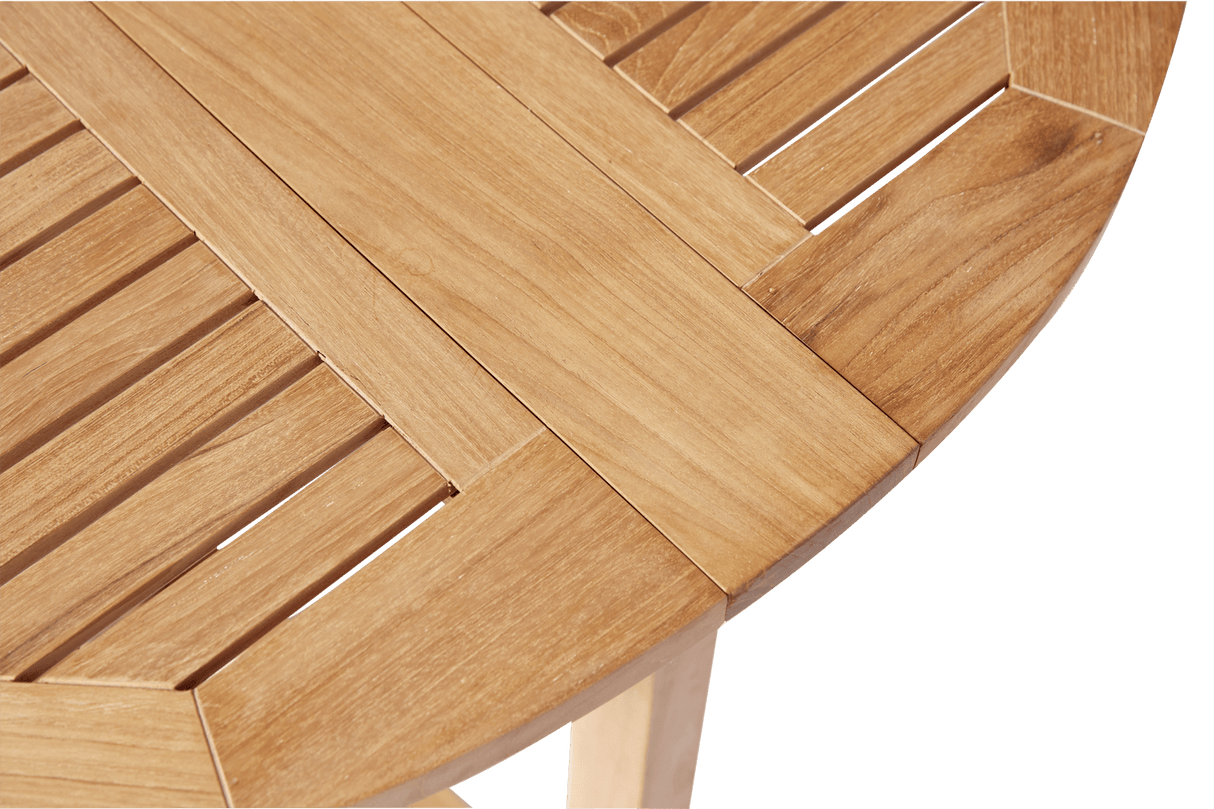 Butterfly folding table Ø110 cm