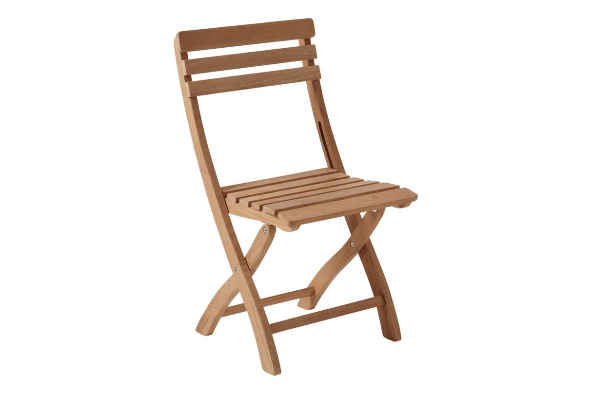 Clarish teak folding chair