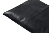 Leather cushion 104 x 35 cm