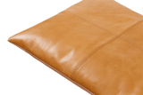 Leather cushion 73 x 35 cm