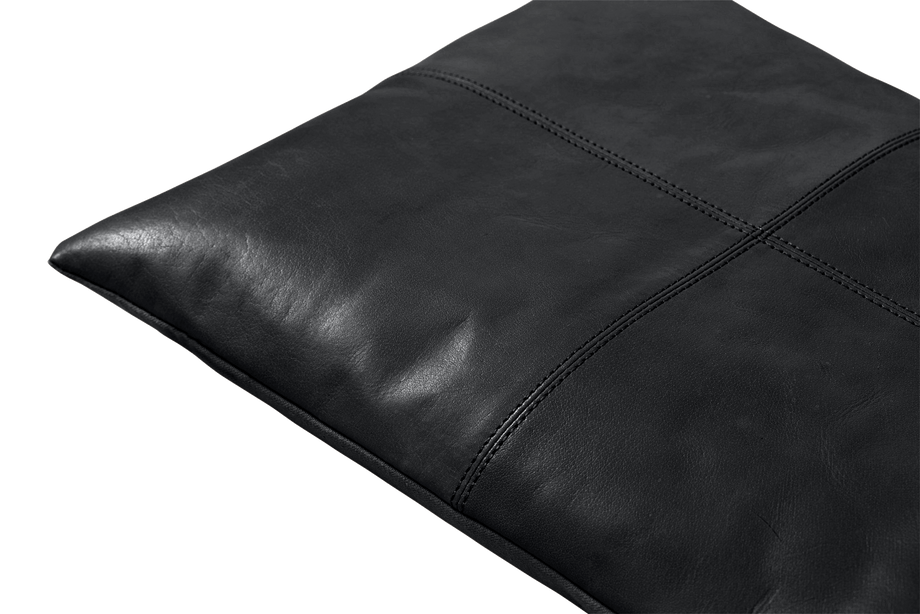 Leather cushion 45 x 35 cm – Balcony Living Cph