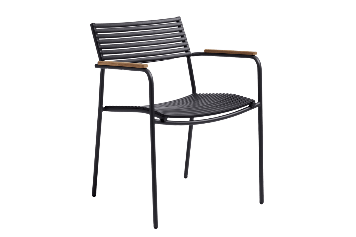 Mood air chair with armrest