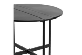 Clara metal gateleg table Ø80 cm