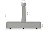 Parasol base with concrete 20 kg
