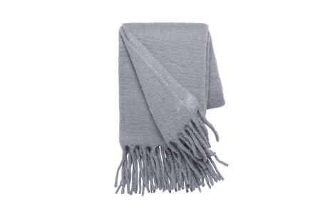 Mathea wool blanket melange