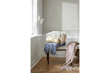 Mathea wool blanket melange