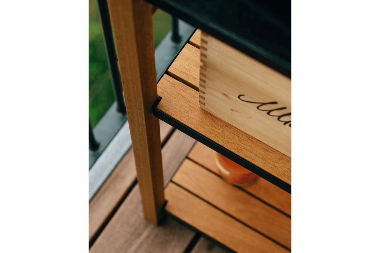 Dora barbecue table with granite top 50 x 40 cm