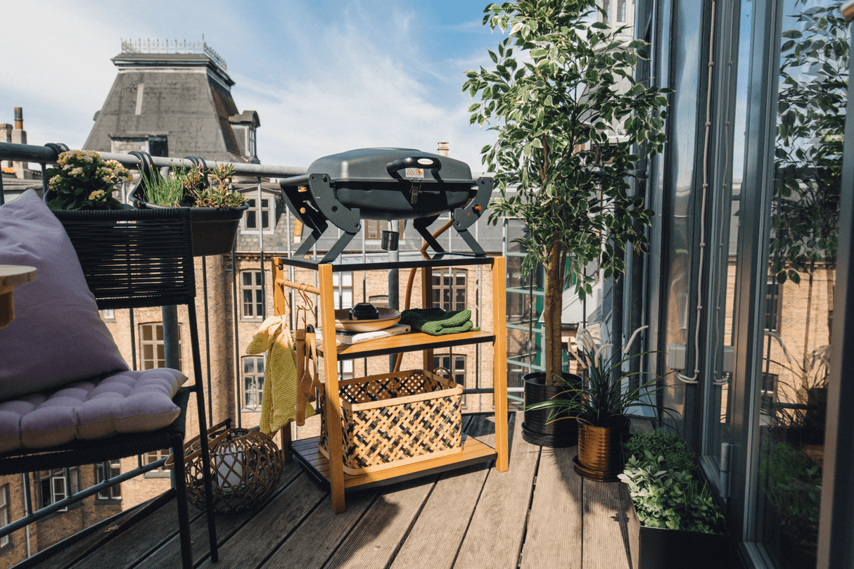 Dora barbecue table with granite top 60 x 50 cm