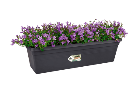 Plastic insert for balcony flower boxes