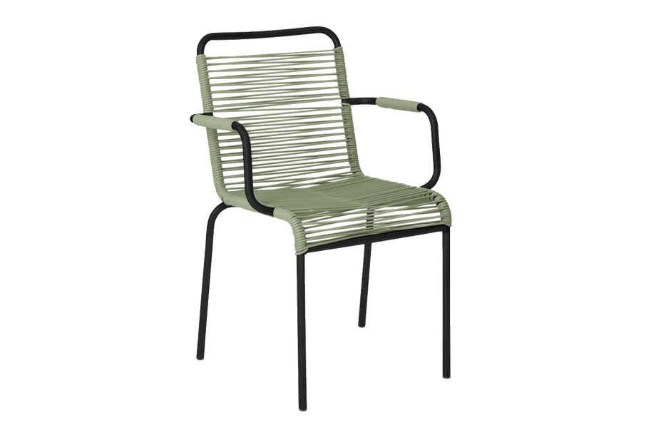 Mya Spaghetti chair with armrest Balcony Living Cph
