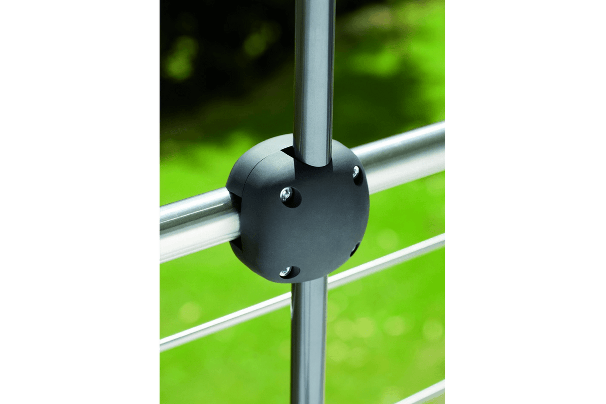 Foxi parasol bracket for round railings