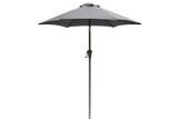 Frida solid color parasol with hoist and tilt Ø160 / Ø200 cm