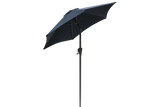 Frida solid color parasol with hoist and tilt Ø160 / Ø200 cm