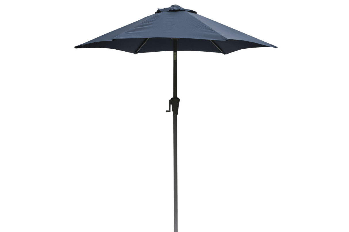 Frida solid color parasol with hoist and tilt Ø160 / Ø200 cm