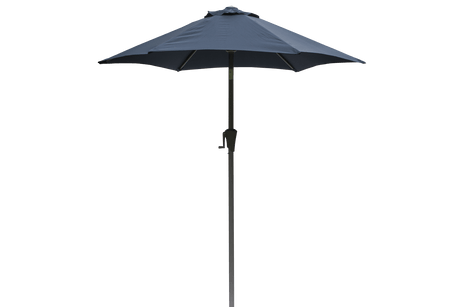 Frida solid color parasol with hoist and tilt Ø160 / Ø200 cm