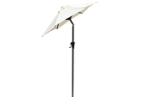 Frida solid color parasol with hoist and tilt Ø160 / Ø200 cm