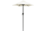 Frida solid color parasol with hoist and tilt Ø160 / Ø200 cm
