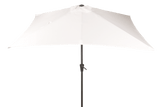 Frida rectangular parasol with hoist and tilt 140 x 220 cm