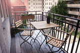 Josefine teak folding table 60 x 60 cm