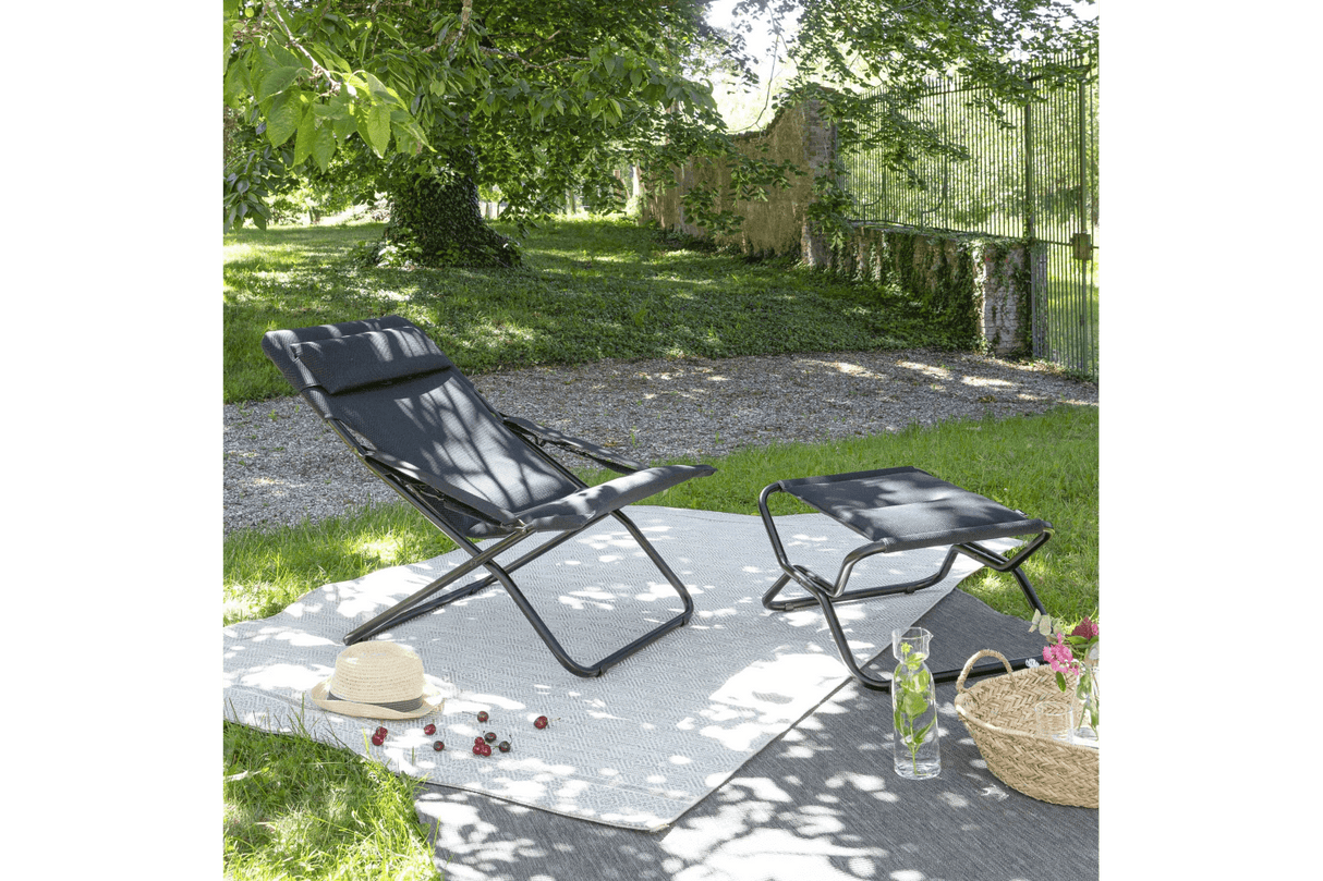 Transabed aircomfort acier sun lounger