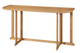Laura teak folding table 130 x 50 cm
