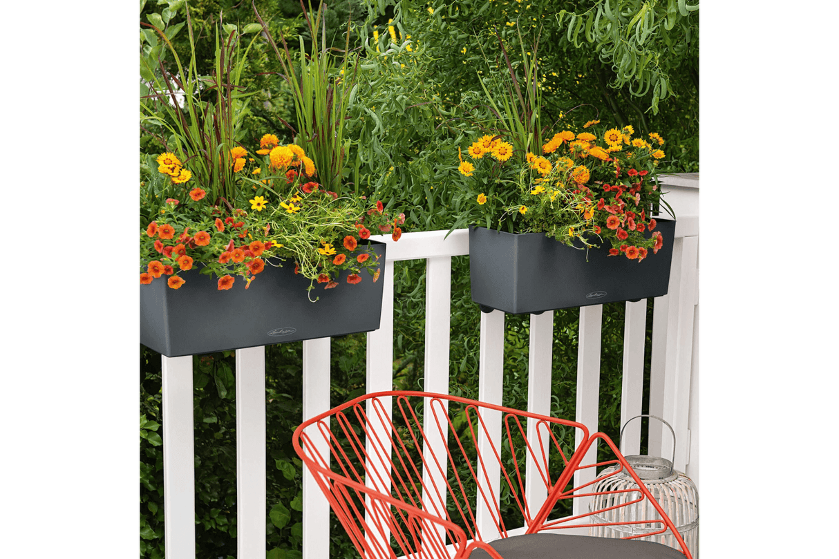 Balconera balcony flower box with self watering system 50 cm