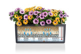 Balconera balcony flower box with self watering system 50 cm