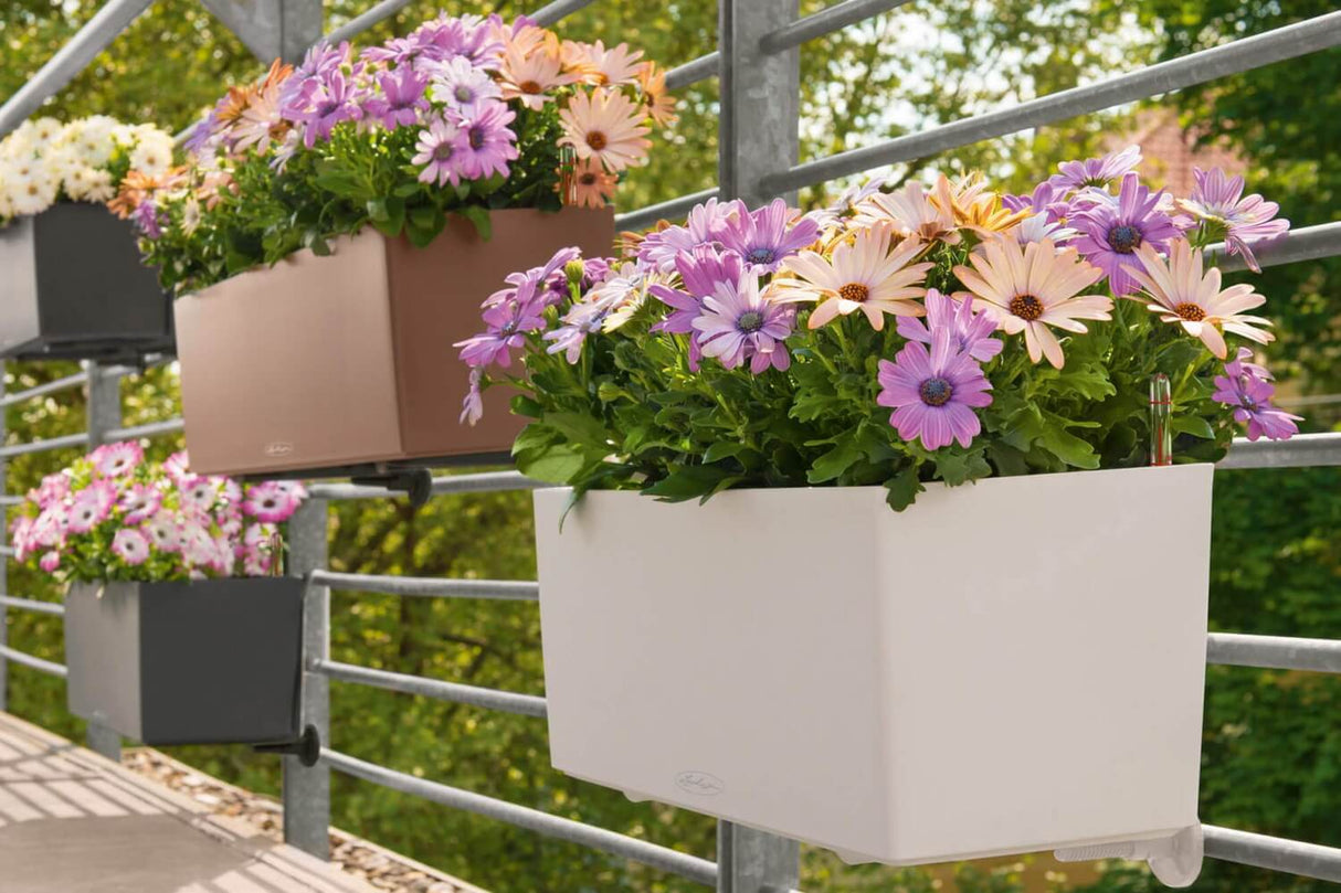 Balconera balcony flower box with self watering system 80 cm